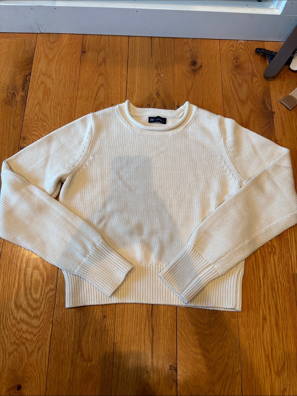 Gap cream cotton sweater